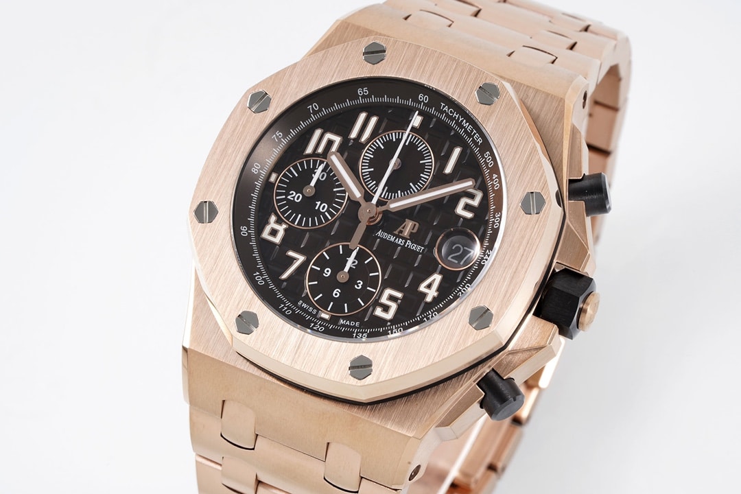 Audemars Piguettop-tier1:1replica watch, APF offshore watch, front view