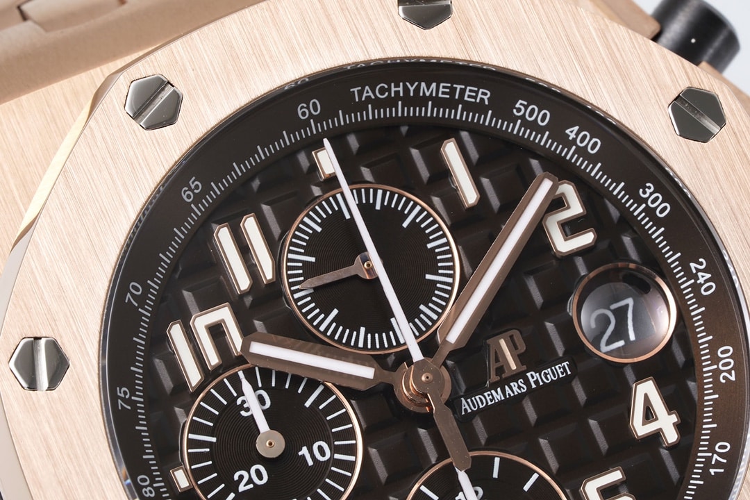 Audemars Piguettop-tier1:1replica watch,APF offshore watch,detail shots