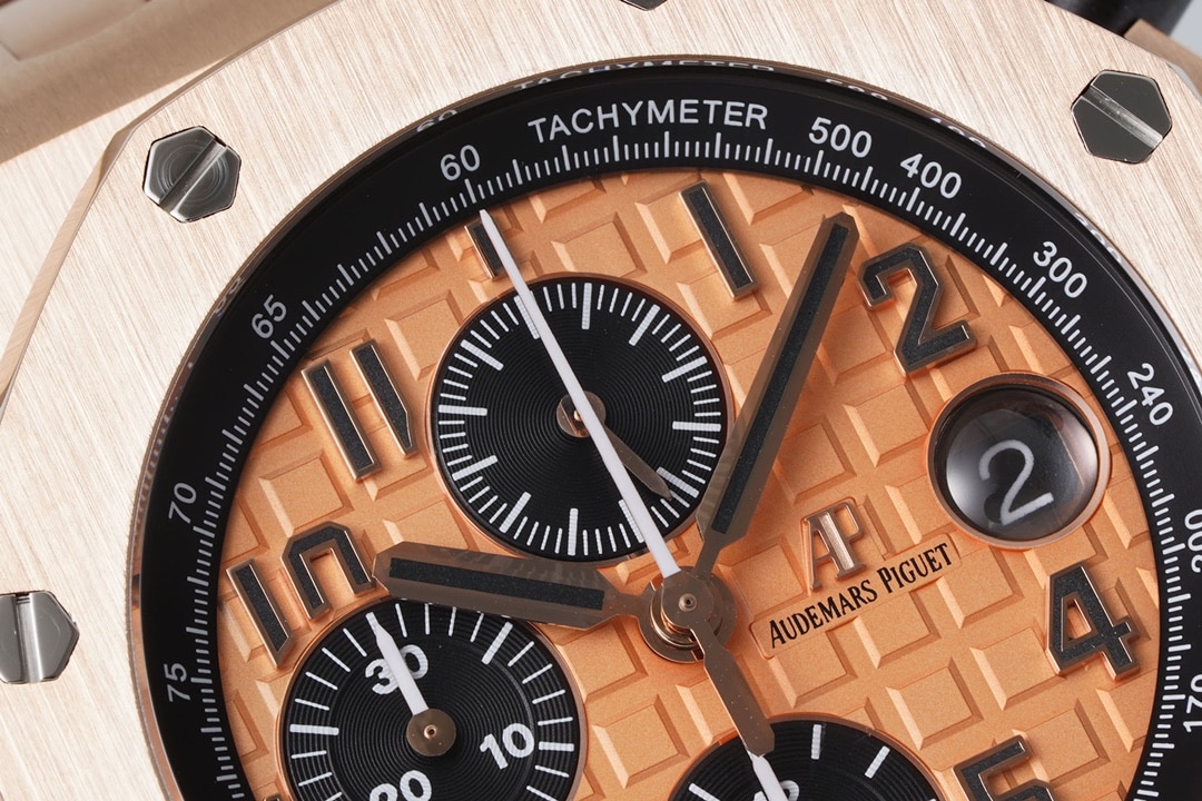 Audemars Piguet ceiling 1:1replica watch,apf offshore watch,detail shots