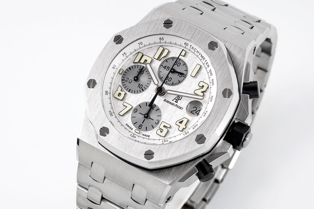 Audemars Piguet top-quality collectible watches, APF Offshore collectible watches, front view