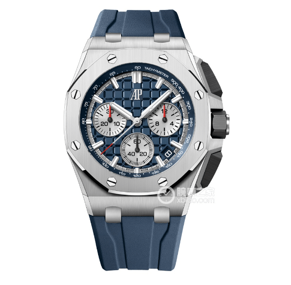 APF Offshore Audemars Piguet collectible watches Blue Plate Rubber Model 26420TI.OO.A027CA.01