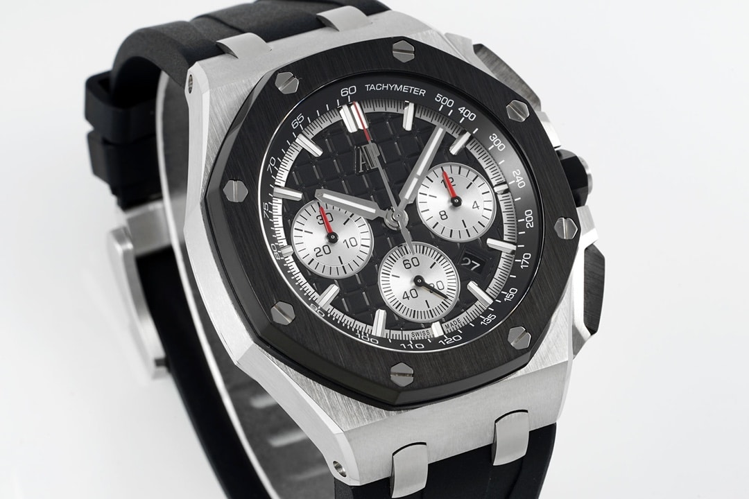 Audemars Piguet ceiling 1:1replica,Apf offshore watch,front view