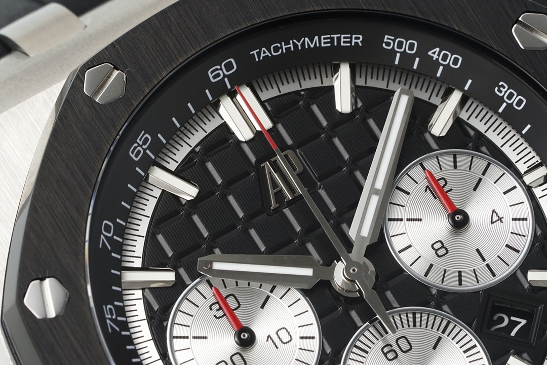 Audemars Piguet ceiling 1:1replica,Apf offshore watch,detail shots