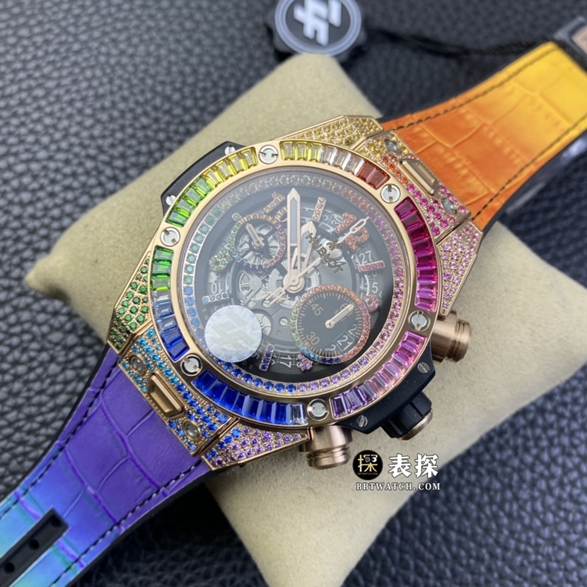 Hublot ceiling classic, ZF Big Bang watch, front view