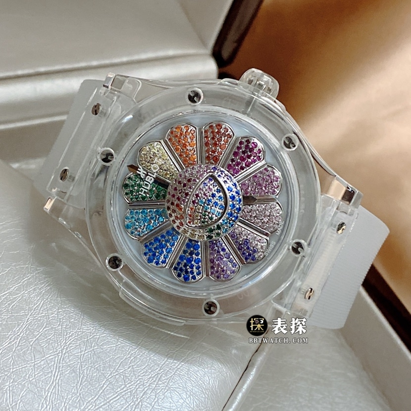 Hublot ceiling classic watch, classic fusion watch, front view