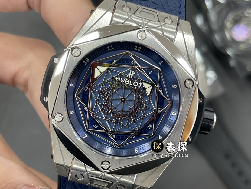 Hublot ceiling classic,wwf Big Bangreplica watch,front view