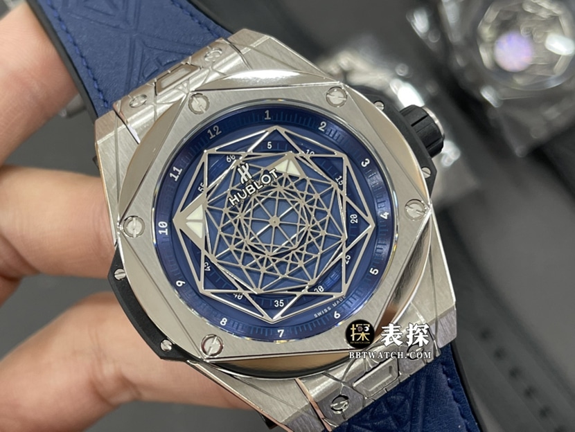 Hublot ceiling classic,wwf Big Bangreplica watch,front view