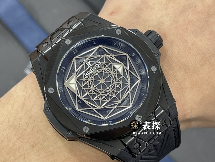 Hublot ceiling classic,wwf Big Bangreplica watch,front view