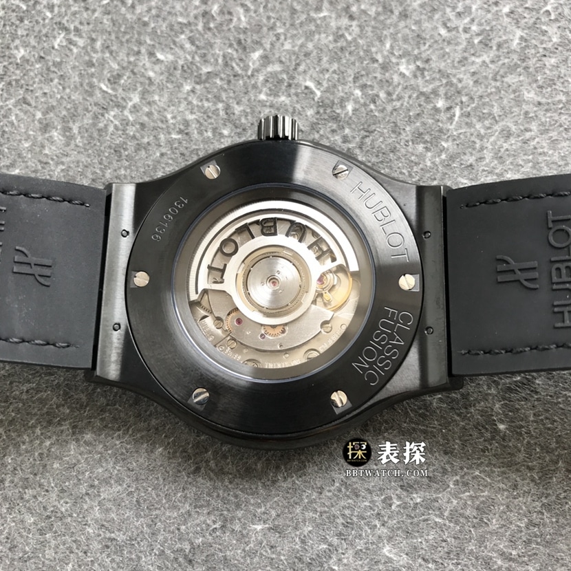 WWF classic fusion Hublot1:1replica watch skull plate leather strap model 542.ND.9100.LR.1700.SKULLmovement picture