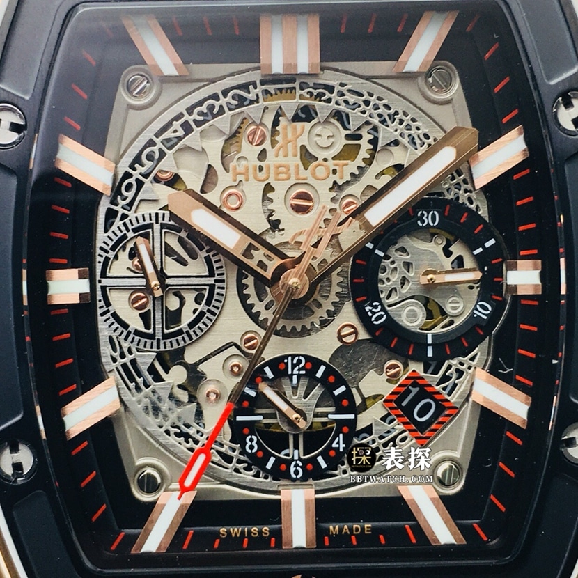 Hublot Classic collectible watches, AB BIG BANG collectible watches, Front View