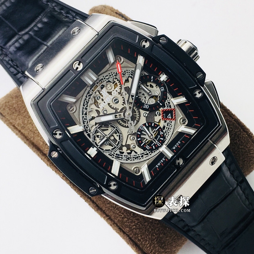 Hublot ceiling watch, AB BIG BANG watch, front view