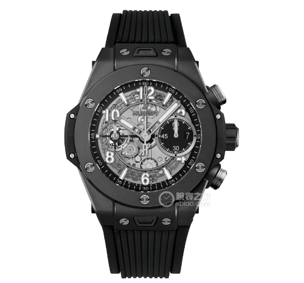 ZF Big Bang Hublot collectible watches matte black skeletonized dial rubber models 421.CI.1170.RX