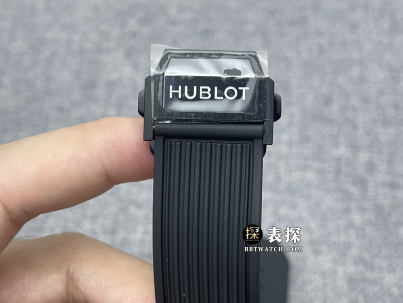 ZF Big Bang Hublot1:1replica watch matte black hollow dial rubber model 421.CI.1170.RXbracelet picture