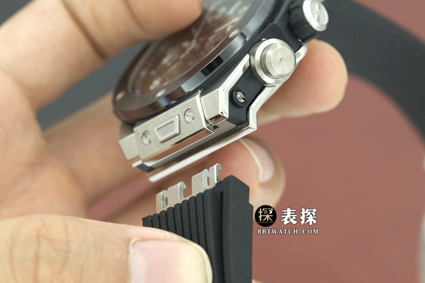 BBF Big Bang Hublot1:1replica watch hollow disc rubber model 421.NM.1170.RXdetail shots