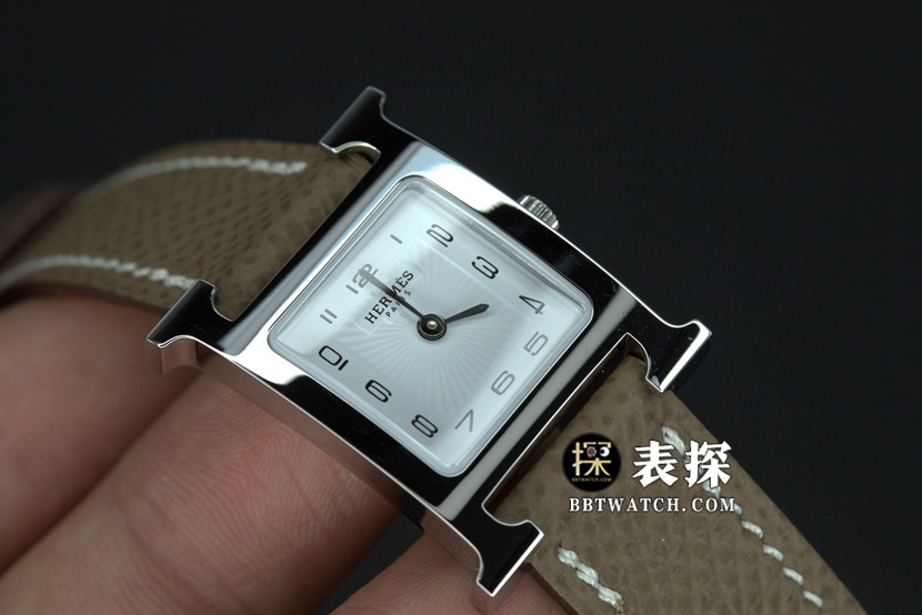 Hermès watch, bv ladies watch, front view