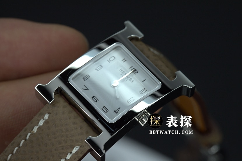 Hermès watch, bv ladies watch, front view