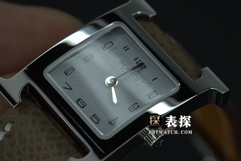 Hermès watch, bv ladies watch, front view