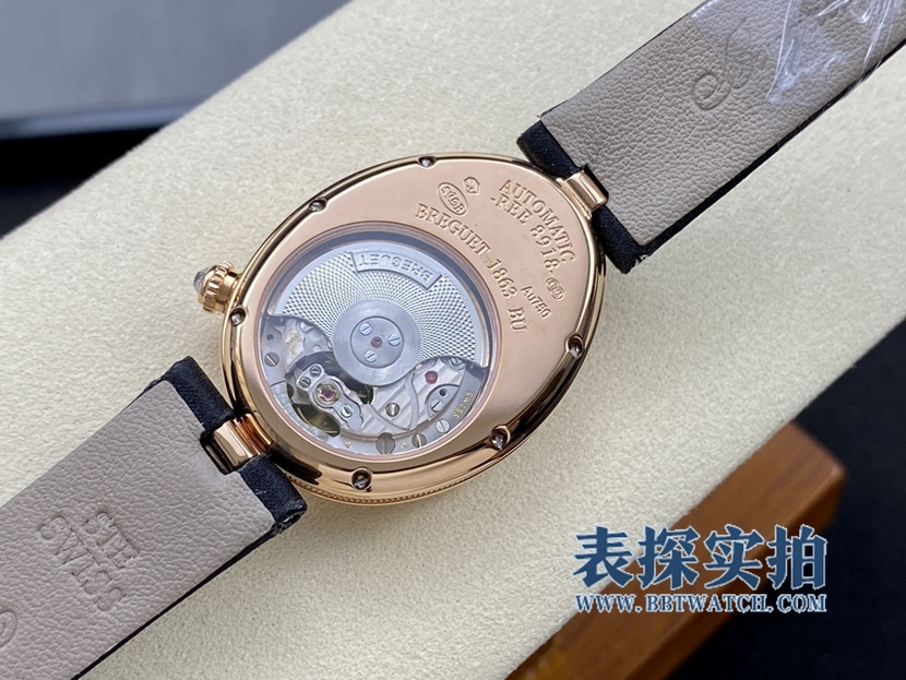 Queen of Naples Breguet watch natural mother-of-pearl plate rose gold diamond silk bracelet bracelet8928BR/5W/844 DD0Dmovement picture