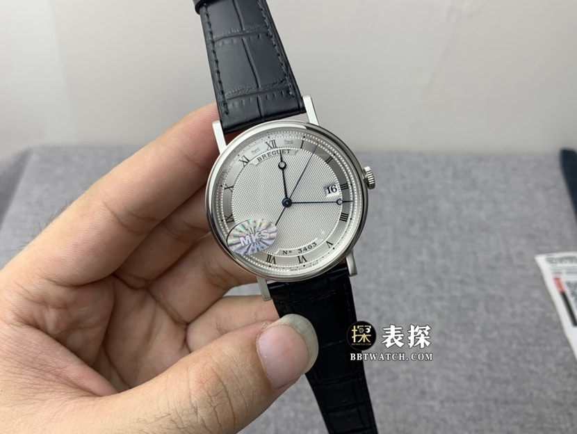 Breguet watch, mks classic watch, front view