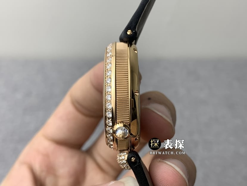 Breguet 1:1replica,zf Queen of Naples watch, side view