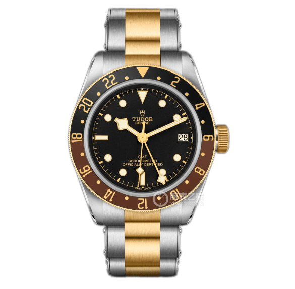 ZF Biwan Tudor collectible watches black disk sash ring steel strap models M79833MN-0001