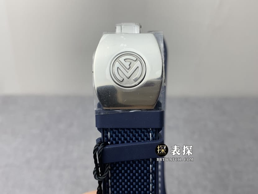 ABF men's Frank Muller 1:1replica watch blue dial rubber model V 45 SC DT YACHTINGclasp picture
