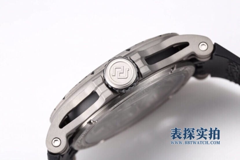 BBR King Roger Dubuis watch titanium steel hollow rubber model RDDBEX0479 side view