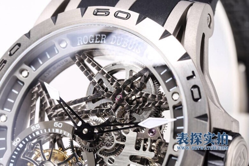 Roger Dubuis top-tier watch, bbr king watch, detail shots