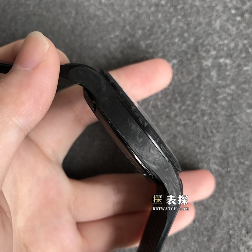 BBR factory Roger Dubuis King watch men's hollow plate rubber model pictures and prices side live photo