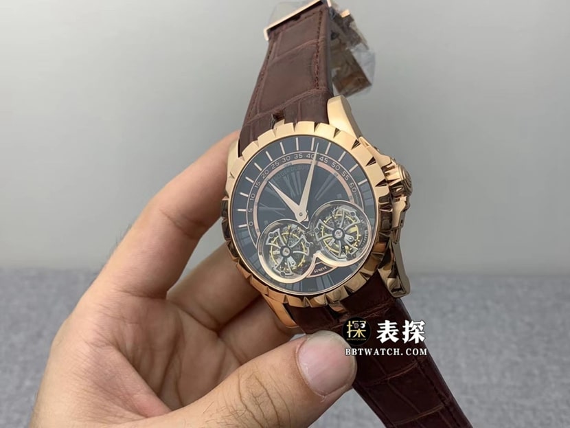 Roger Dubuis watch, jb king watch, front view
