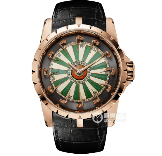 ZF Knights of the Round Table Roger Dubuis collectible watches Enameled Plate Belt Model RDDBEX0398