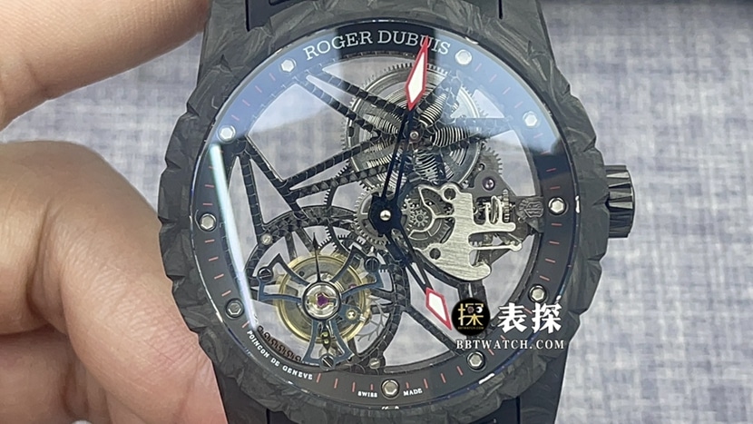 Roger Dubuis watch, BBR King watch, front view