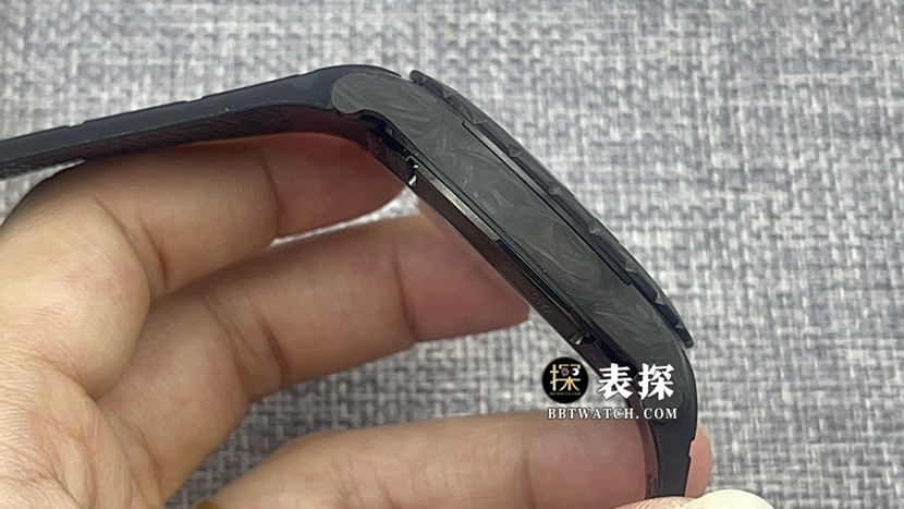 Roger Dubuis watch, BBR King watch, side view