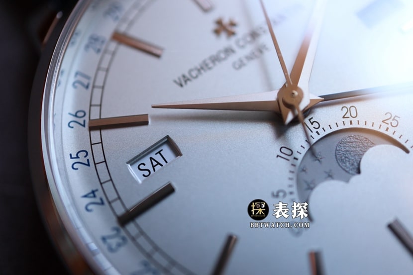 MX inherited Vacheron Constantin1:1replica watch gray plate leather strap model 4010T/000P-B345front live photo