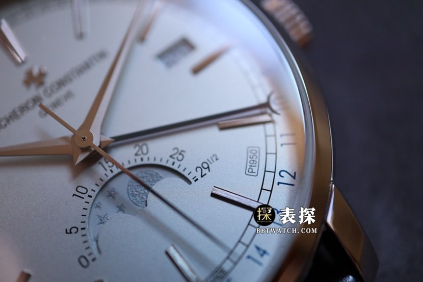 MX inherited Vacheron Constantin1:1replica watch gray plate leather strap model 4010T/000P-B345front live photo