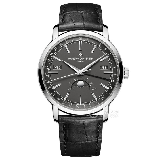 MX Passed on Vacheron Constantin collectible watches men's dark gray disk strap models 4010T/000G-B740