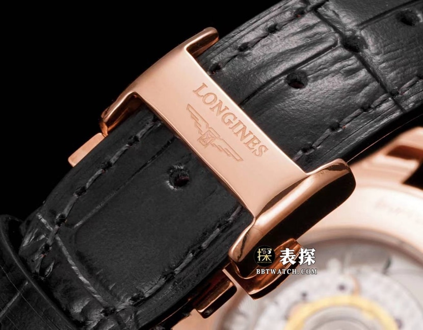 Watchmaking tradition Longines1:1replica watch men's ashtray leather strap model L2.793.8.73.2braceletlive photos