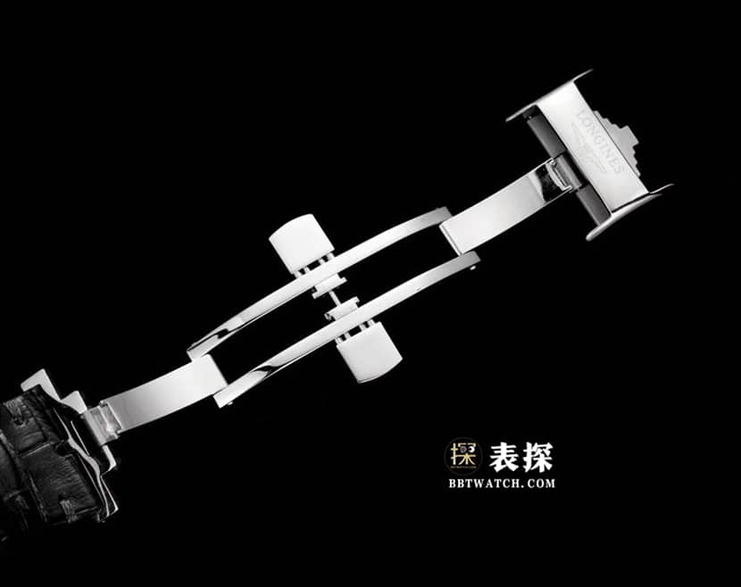 Watchmaking tradition Longines1:1replica watch men's silver dialleather strap model L2.793.4.73.2clasplive photos
