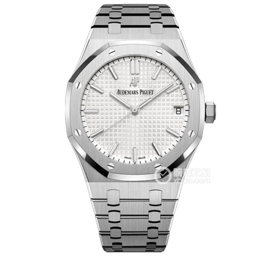 APS Royal Oak Audemars Piguet collectible watches Silver White Plate Steel Strap Model 15400ST.OO.1220ST.02