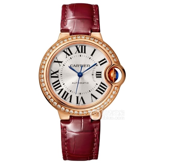 K3 Blue Balloon Cartier collectible watches silver gray disk rose gold with diamonds strap models WJBB0033