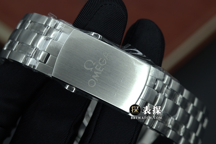 Original SeamasterOmega1:1replica watch black dialsteel bracelet model 212.30.41.20.01.003clasplive photos