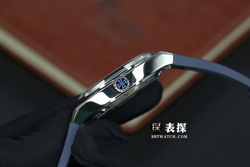 PPF Vacheron Constantin1:1replica watch blue dialsteel bracelet 4500V/110A-B128side live photo