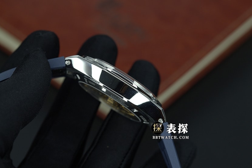 PPF Vacheron Constantin1:1replica watch blue dialsteel bracelet 4500V/110A-B128side live photo