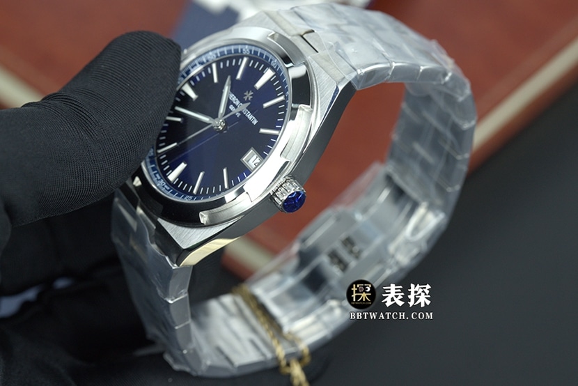 PPF Vacheron Constantin1:1replica watch blue dialsteel bracelet 4500V/110A-B128front live photo