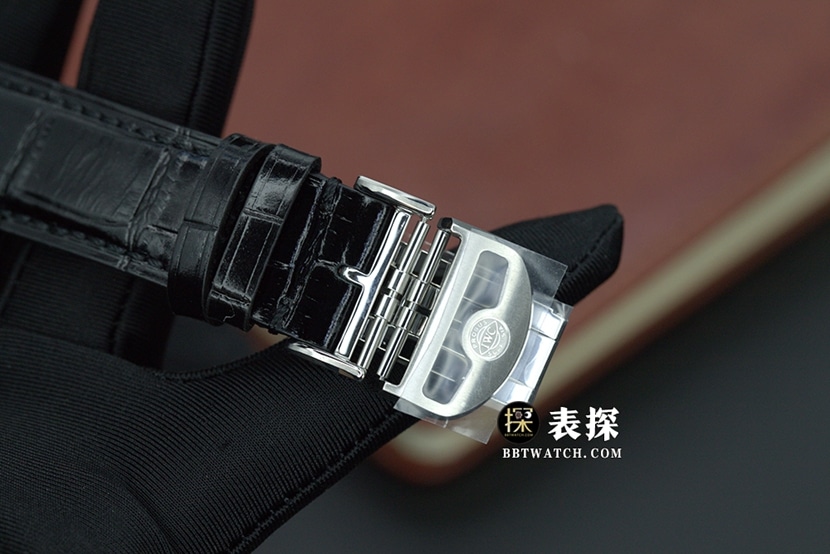 AZ Portugal IWC1:1replica watch burgundy red panda plate leather strap model IW371616clasplive photos
