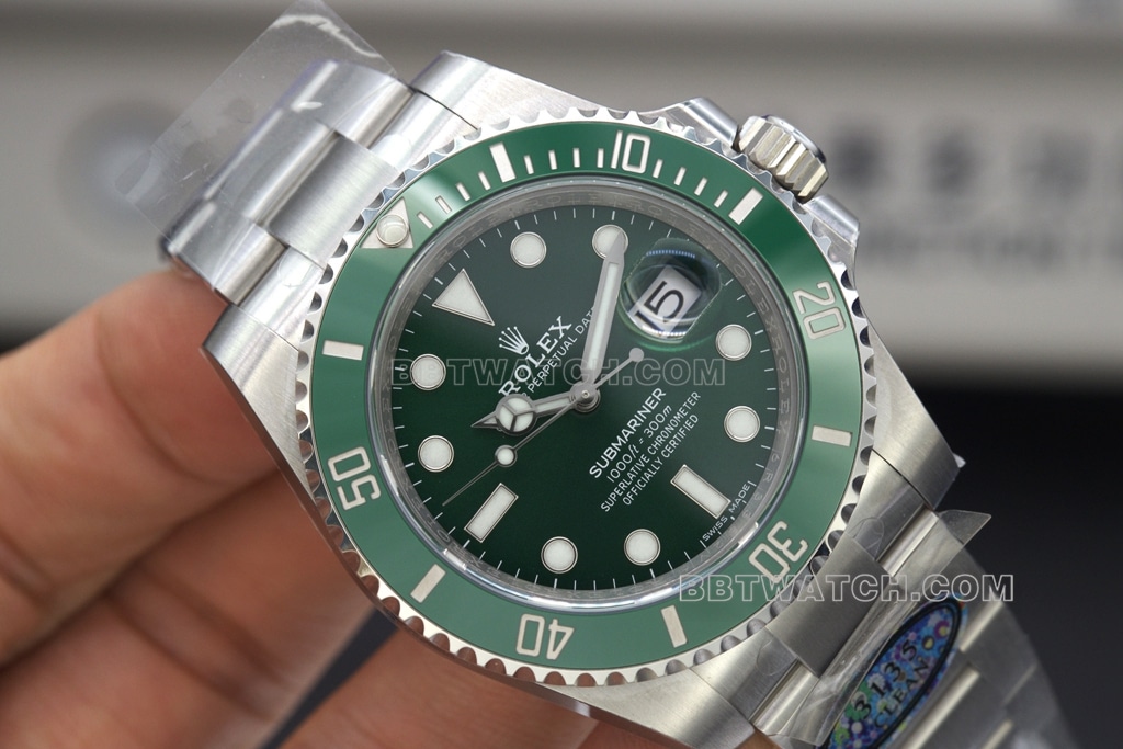 C Factory Green Ghost Rolex Top collectible watches 40mm116610LV-0002