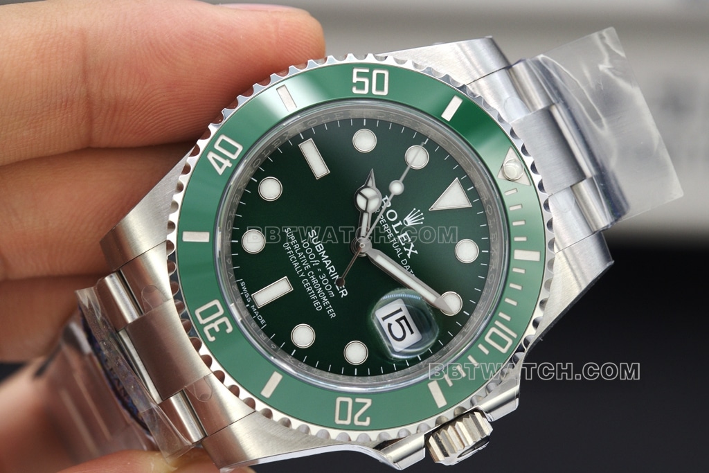 C Factory Green Ghost Rolex Top collectible watches 40mm116610LV-0002