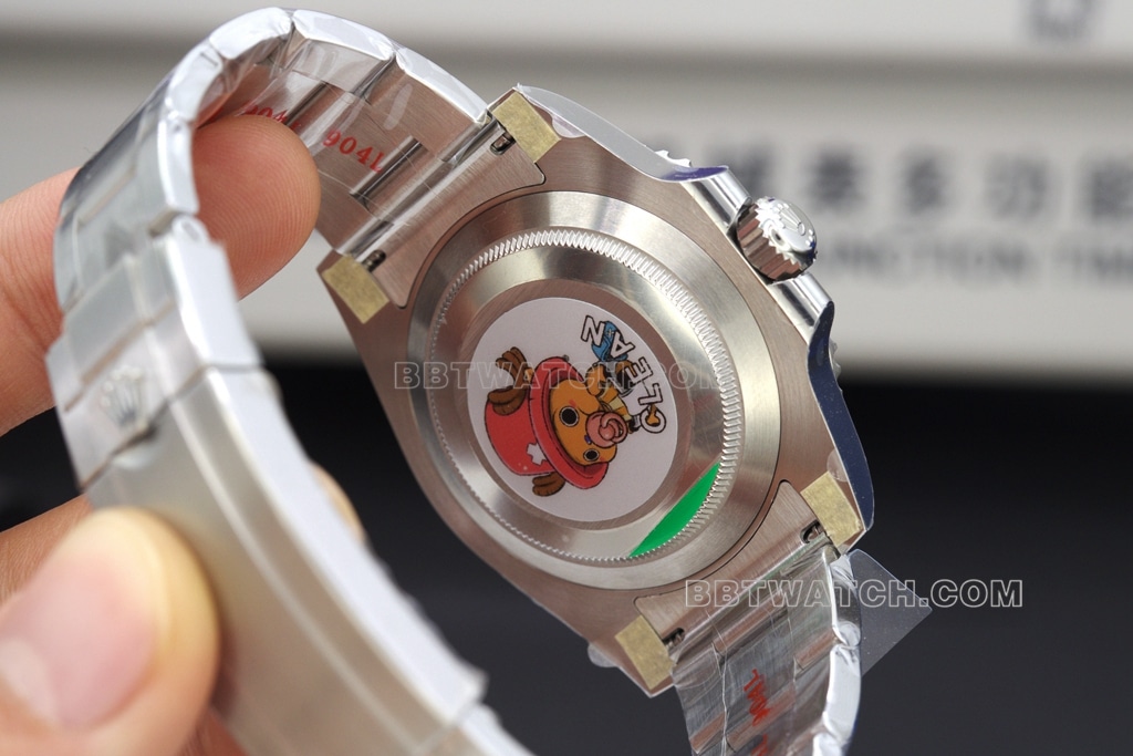 Factory C Starbucks SubmarinerRolex1:1top-tier watch 40mm116610LV-0002 back