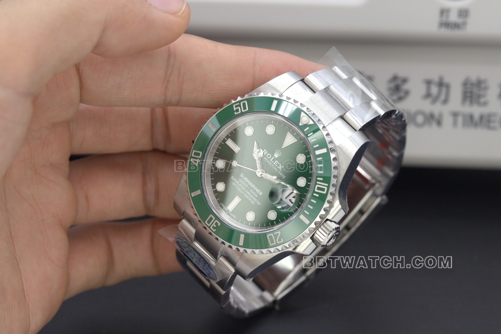 Factory C Starbucks SubmarinerRolex1:1top-tier watch 40mm116610LV-0002 overall picture