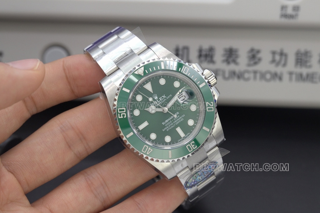 Factory C Starbucks SubmarinerRolex1:1top-tier watch 40mm116610LV-0002 overall effect